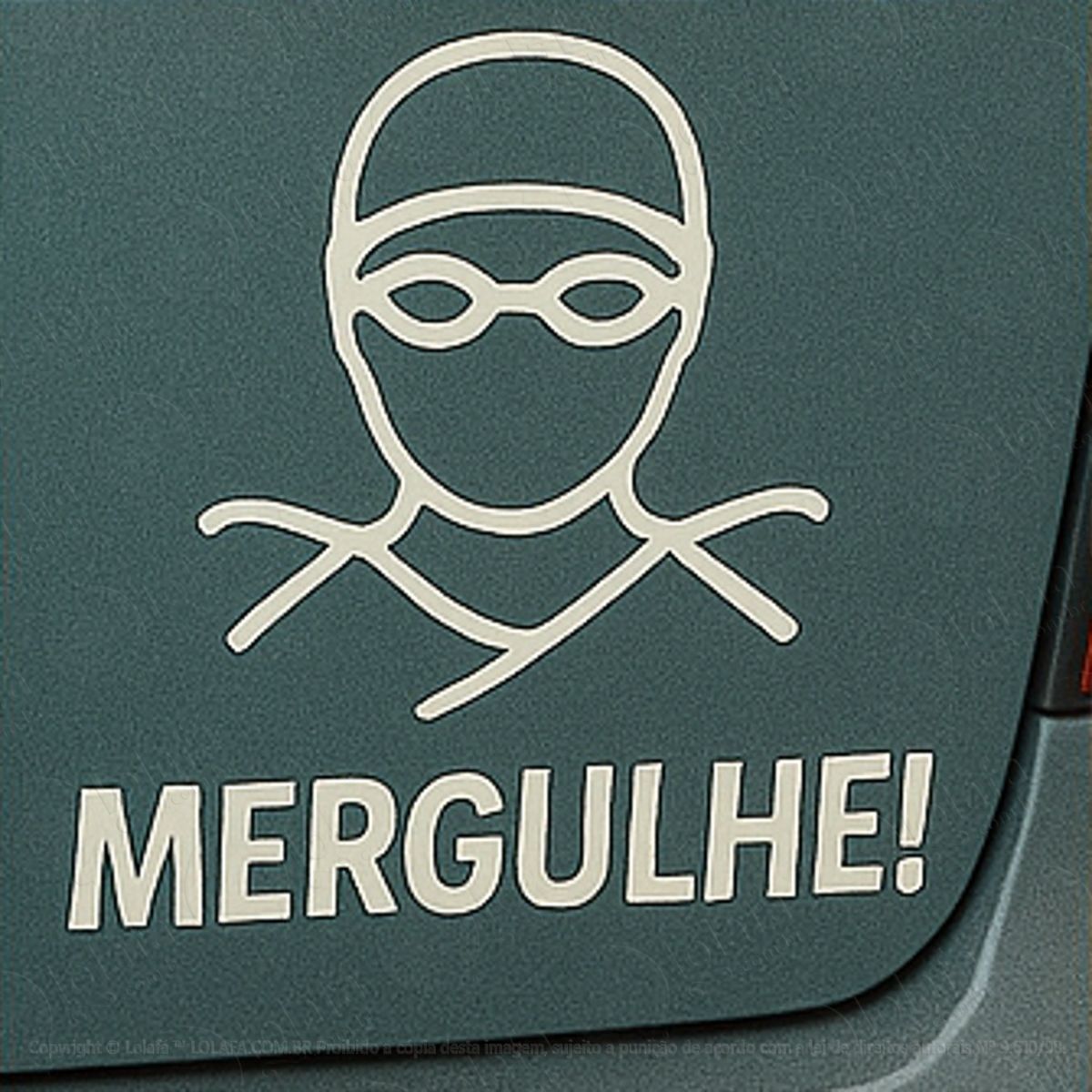 Mergulhe Natação Adesivos Para Carro Mod:246