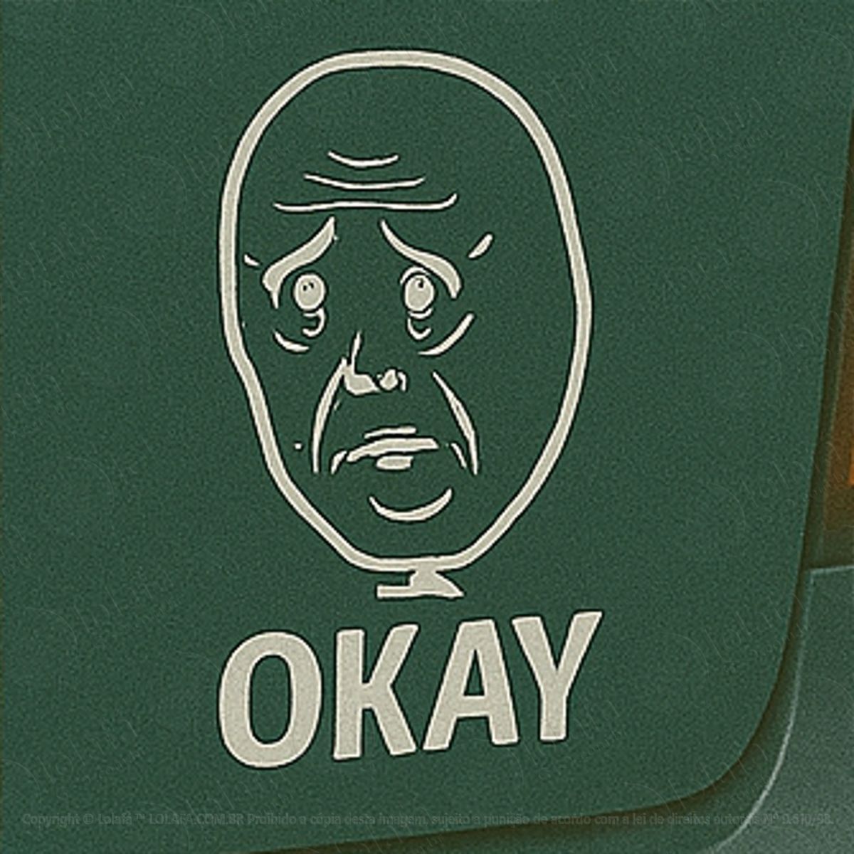 Troll Face Meme Okay Adesivos Para Carro Mod:268