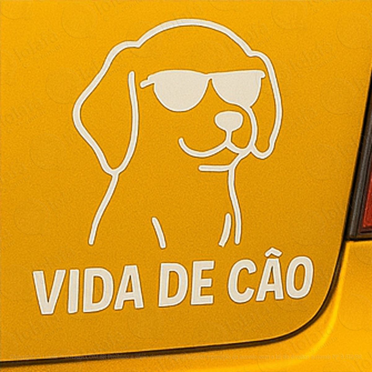 Vida de Cão Adesivos Para Carro Mod:272