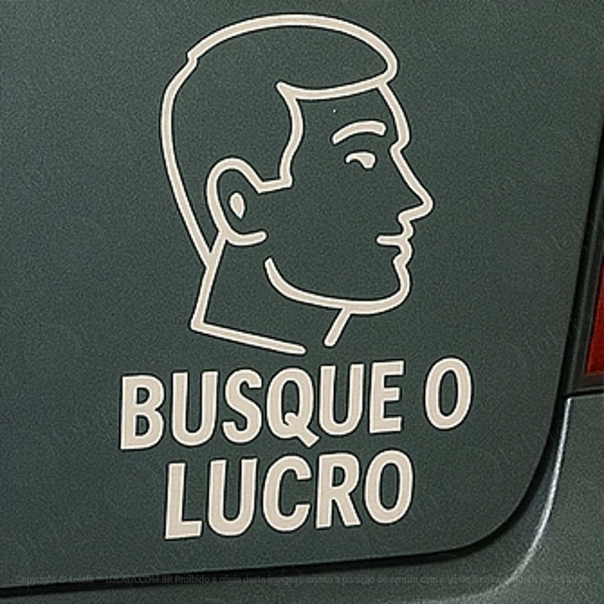 Busque o Lucro Investidor Adesivos Para Carro Mod:306