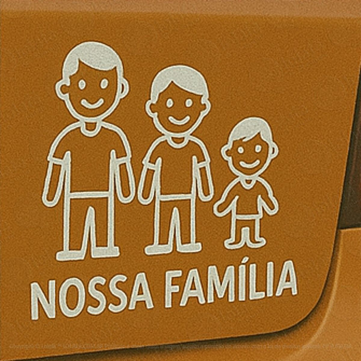Nossa Família Adesivos Para Carro Mod:321