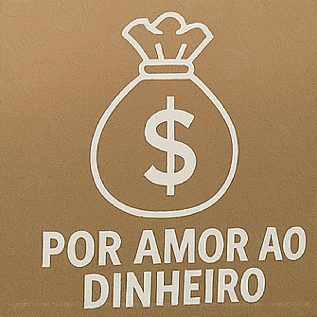 Por Amor ao Dinheiro Investidor Adesivos Para Carro Mod:338
