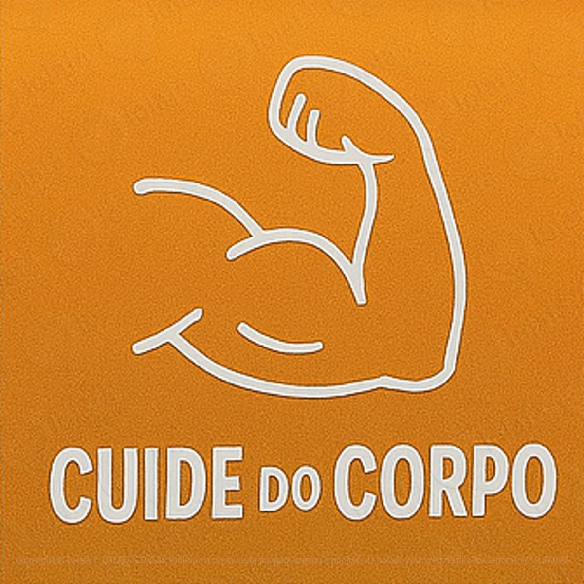 Cuide do Corpo Academia Musculação Fitness Adesivos Para Carro Mod:339
