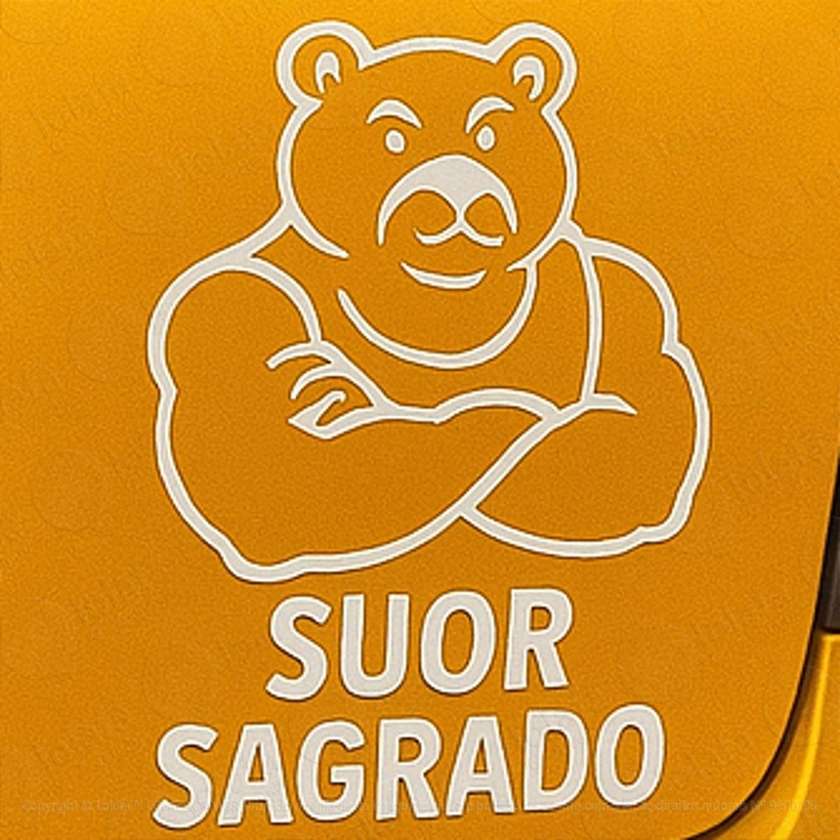 Suor Sagrado Academia Musculação Fitness Adesivos Para Carro Mod:350