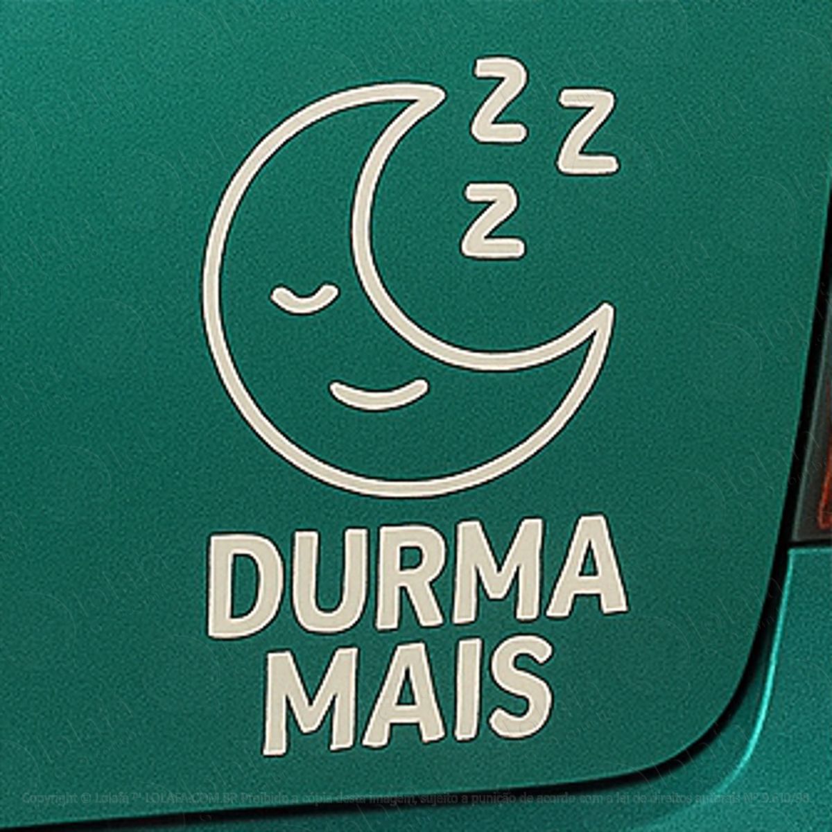 Durma Mais Adesivos Para Carro Mod:360