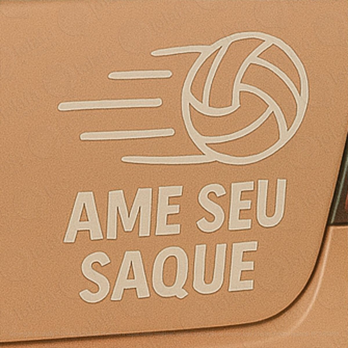 Ame Seu Saque Vôlei Voleibol Adesivos Para Carro Mod:361