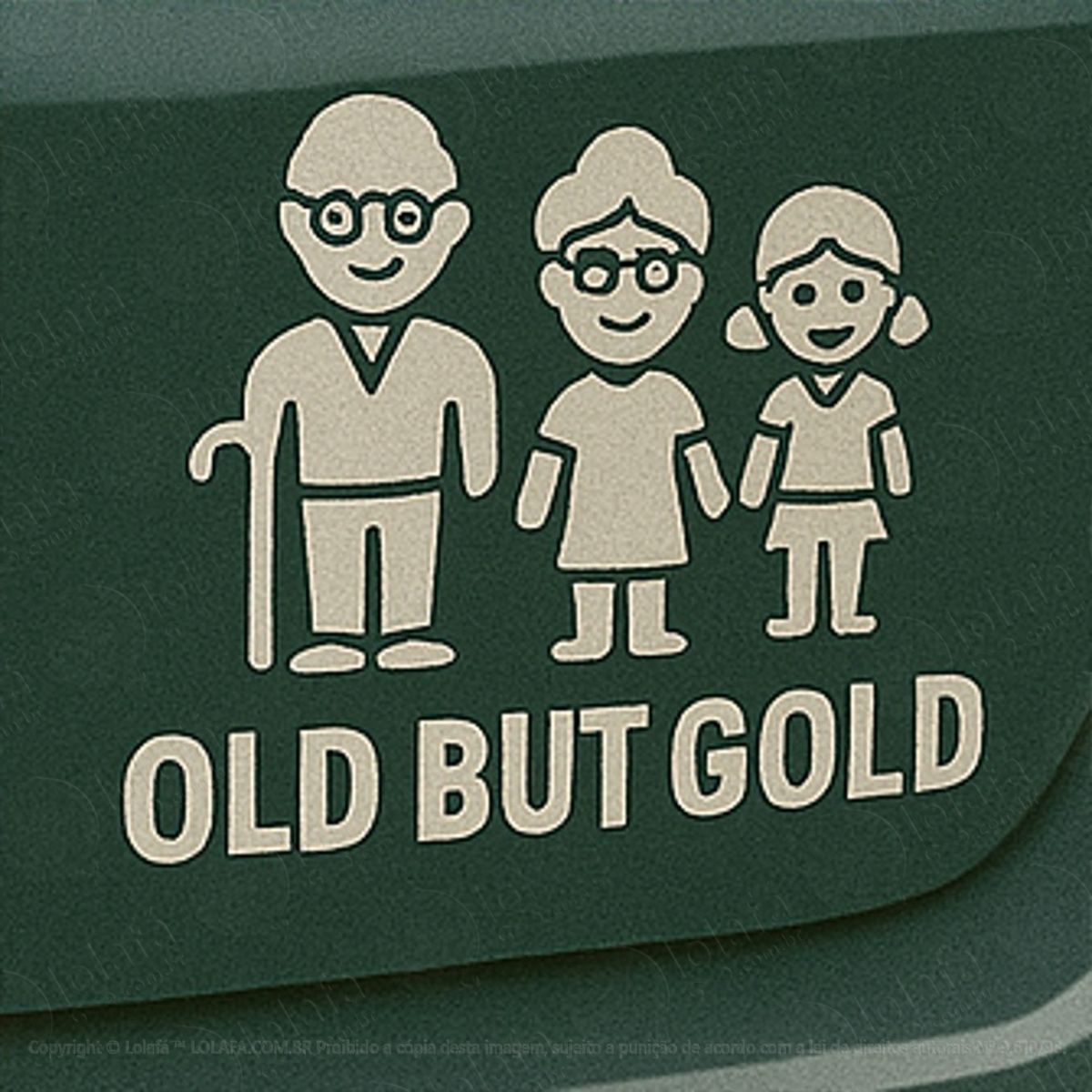 Old But Gold Adesivos Para Carro Mod:382