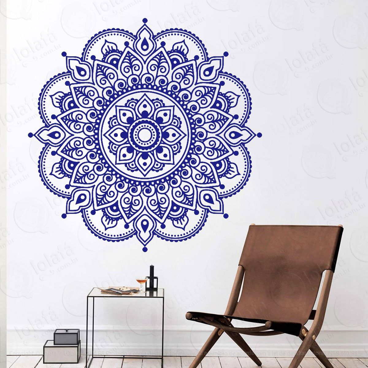 Mandala Para Abrir Caminhos Adesivo de Parede Decorativo para Casa, Quarto, Sala e Vidro Mod:120